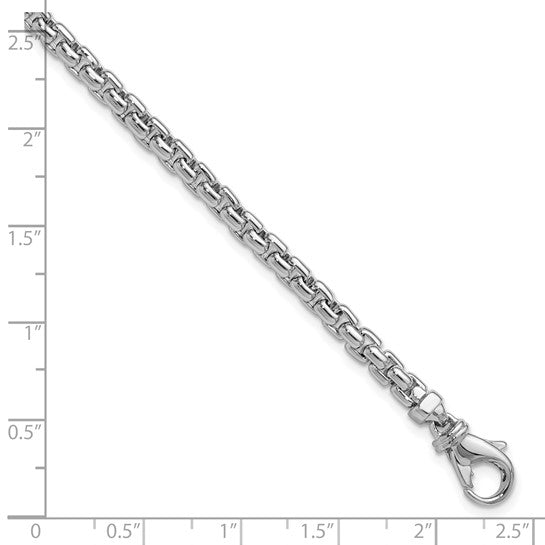 Herco Gold Solid Customizable Round Box Chain