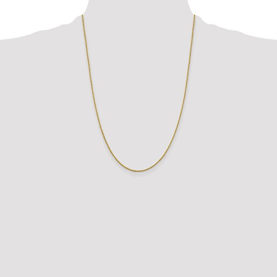 10k 1.3mm Sparkle Singapore Chain