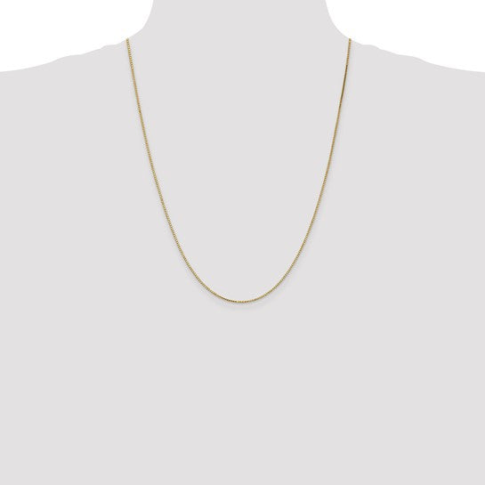 14K 1.2mm Box Chain