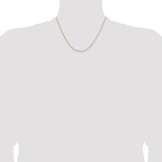 14K 1.15mm D/C Open Franco Chain