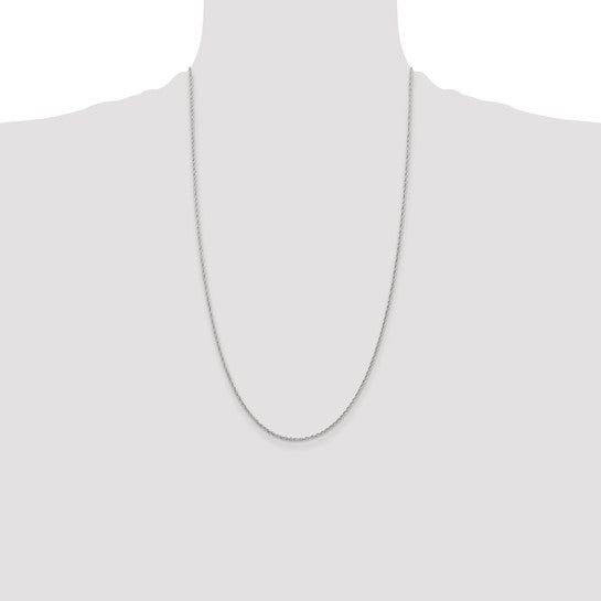 Sterling Silver 2.75mm Loose Rope Chain