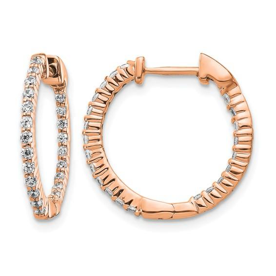 Rose Gold Earings