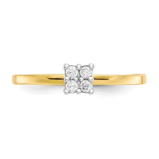 10k CZ Promise Ring