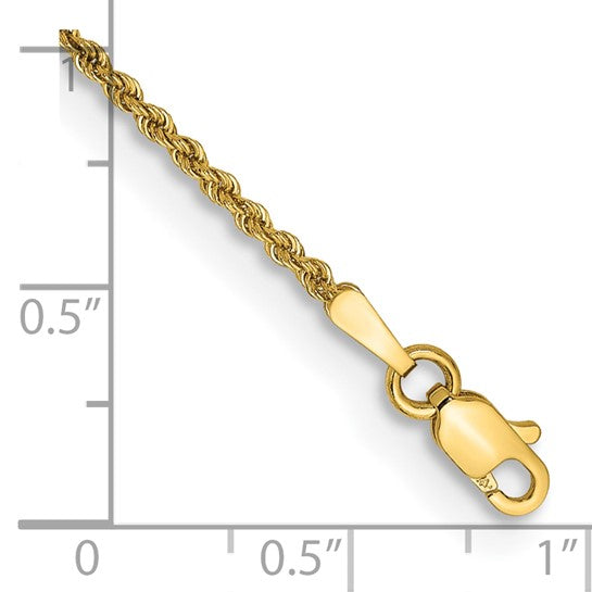 Gold (10k & 14k) Regular Rope Chains