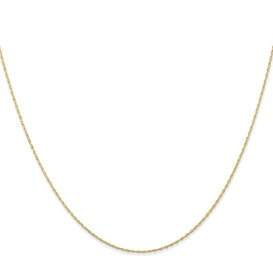 Gold 10k & 14k Carbel Cabel Rope Chain