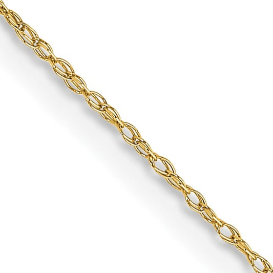 Gold 10k & 14k Carbel Cabel Rope Chain