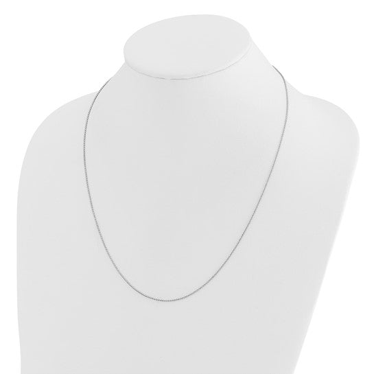 14K Diamond-Cut Open Franco Adjustable Chain