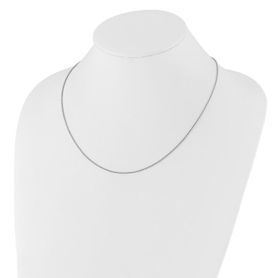 14K Round Box Adjustable Round Chain