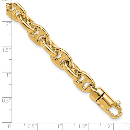 Herco Gold Solid Customizable Anchor Link Chain