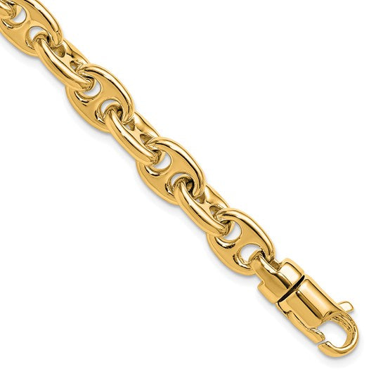 Herco Gold Solid Customizable Anchor Link Chain