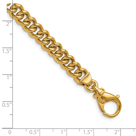 Herco  Gold  Solid Customizable Curb link Chain