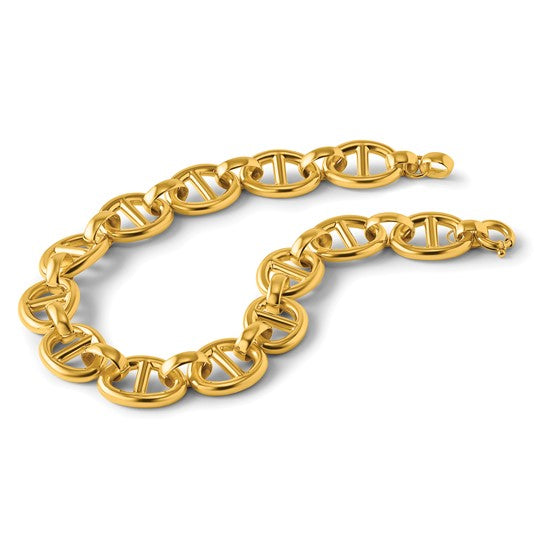 Herco 14K Polished 18.7mm Anchor Link 16 Inch Necklace