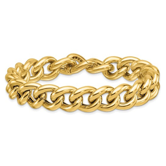 HERCO Gold Curb Link Bracelets