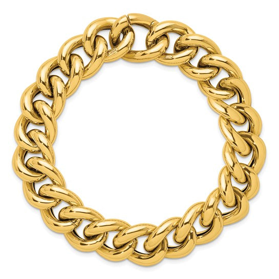 HERCO Gold Curb Link Bracelets