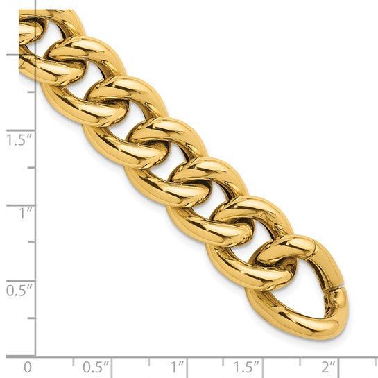 HERCO Gold Curb Link Bracelets