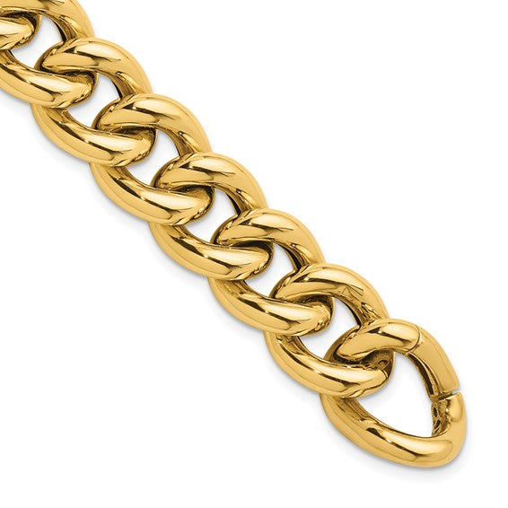HERCO Gold Curb Link Bracelets