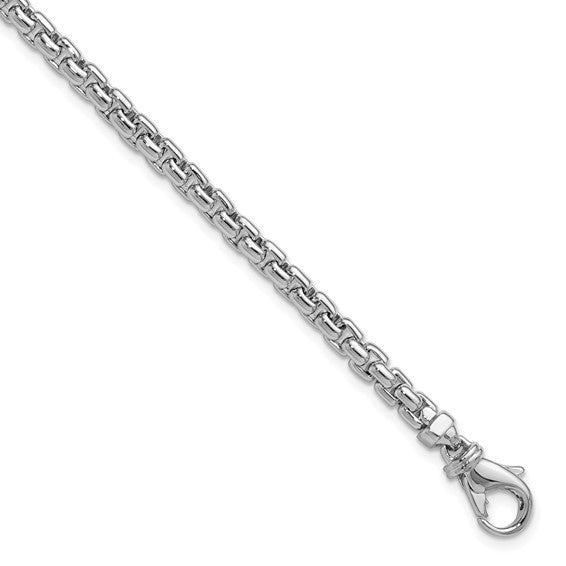 Herco Gold Solid Customizable Round Box Chain