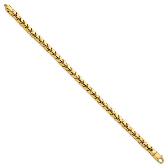 Herco Solid 14K Gold Customizable Franco Link Chain