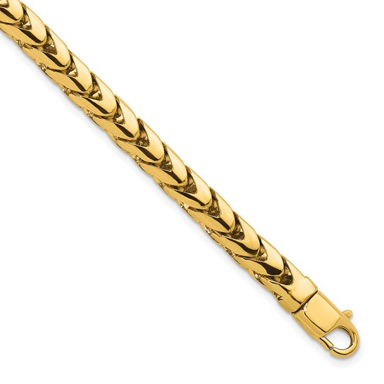 Herco Solid 14K Gold Customizable Franco Link Chain