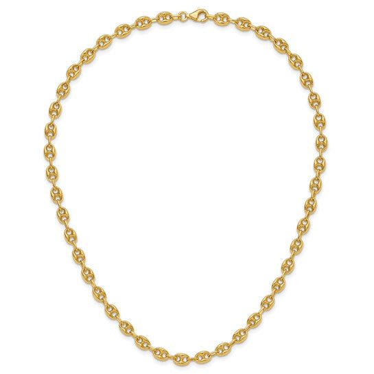 Herco 18K Polished Anchor Link Necklaces