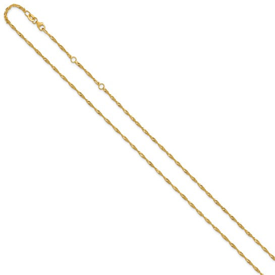 Herco Gold Adjustable Singapore chain