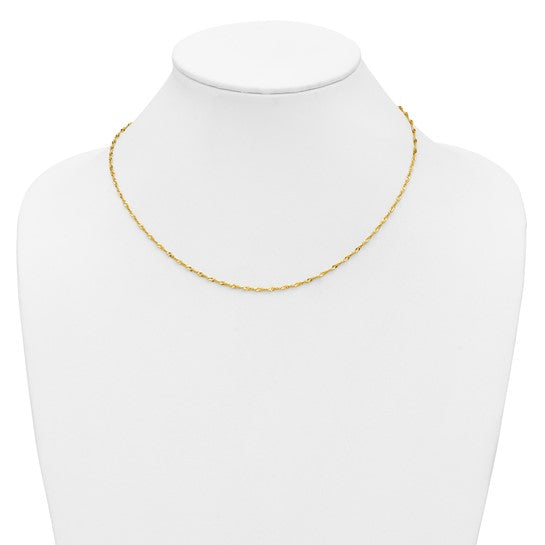 Herco Gold Adjustable Singapore chain