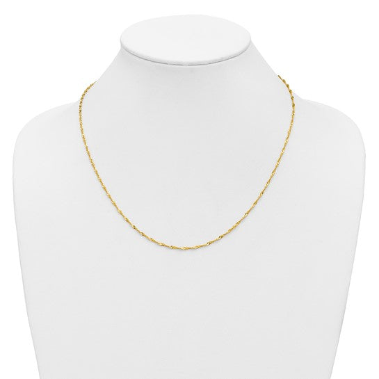 Herco Gold Adjustable Singapore chain