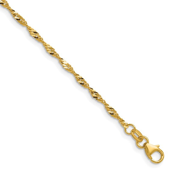 Herco Gold Singapore Chain