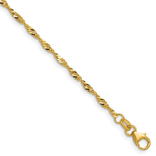 Herco Gold Singapore Chain