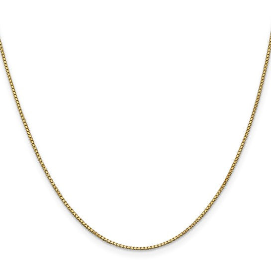 14K 1.2mm Box Chain