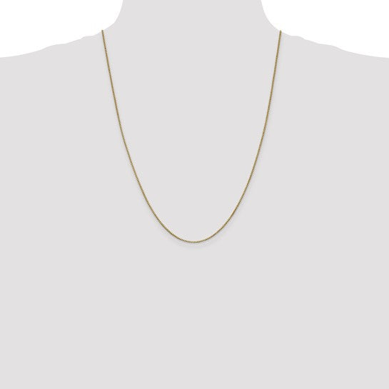 14K 1.2mm Box Chain