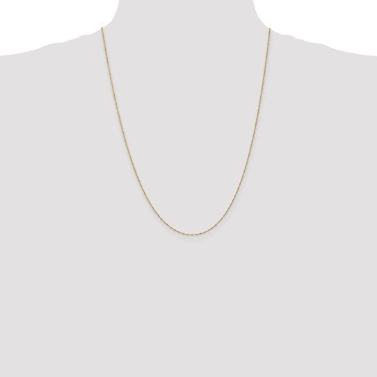 10k 1mm Singapore Chain