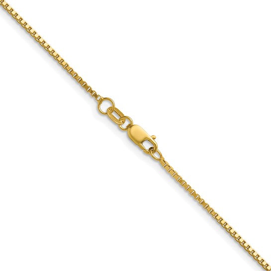 14K 1.10mm Box Chain