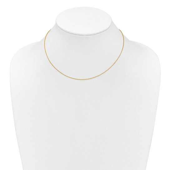 Diamond-Cut Adjustable Franco Chain (10K & 14K)