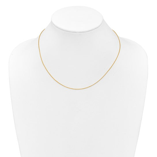 Diamond-Cut Adjustable Franco Chain (10K & 14K)