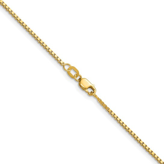 14K 1.2mm Box Chain