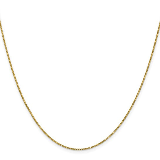 14K 1mm D/C Open Franco Chain