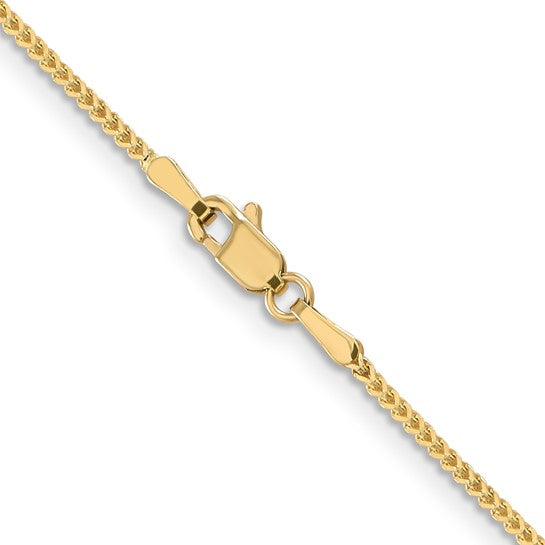 14K 1.1mm Franco Chain