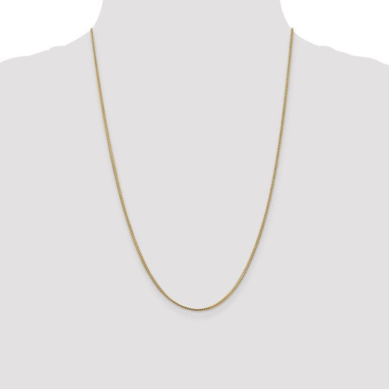 14K 1.1mm Franco Chain