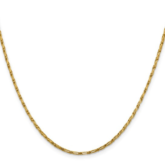 Diamond-Cut Long Link Franco Chain