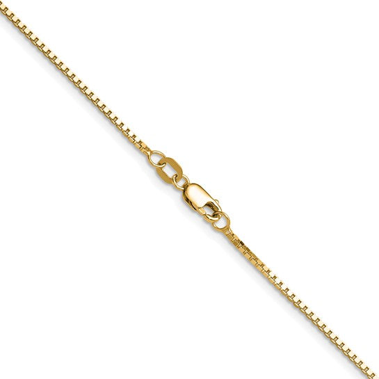 14K 1.10mm Box Chain