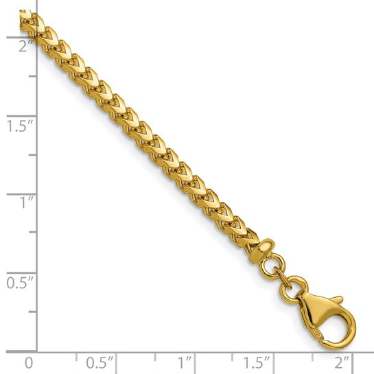 14K 3.05mm Franco Chain