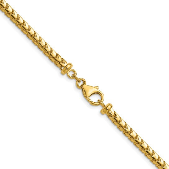 14K 3.7mm Franco Chain