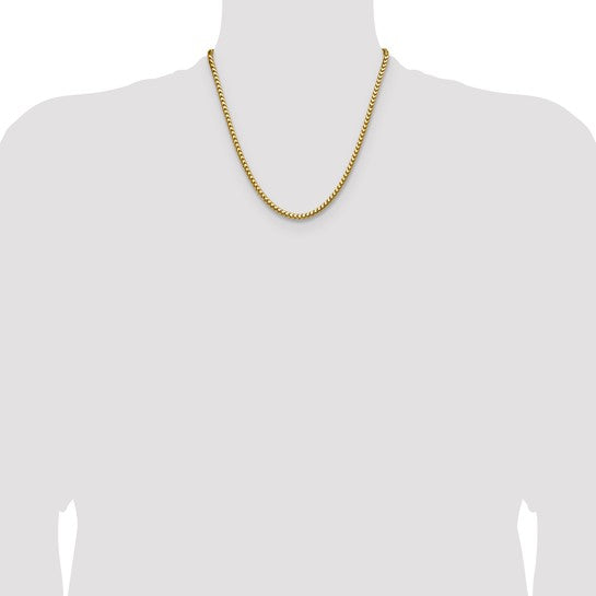 14K 3.7mm Franco Chain
