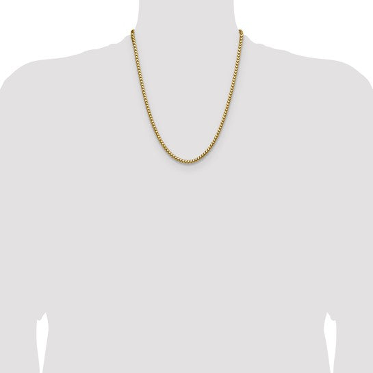 14K 3.7mm Franco Chain