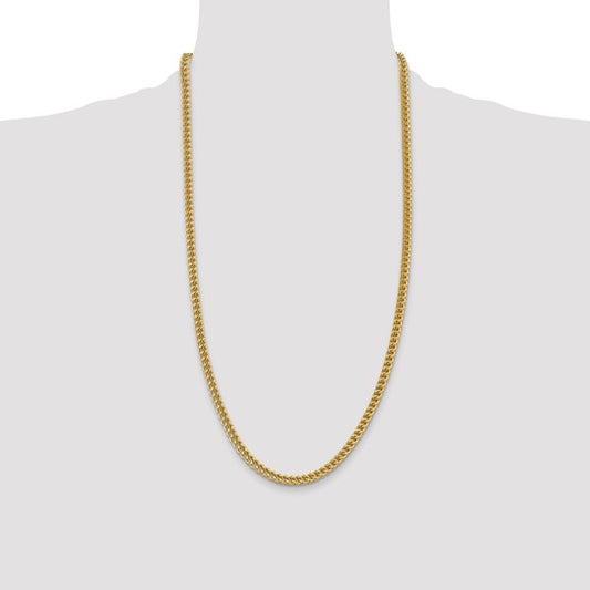 Gold (14K) Semi-Solid Franco Chain