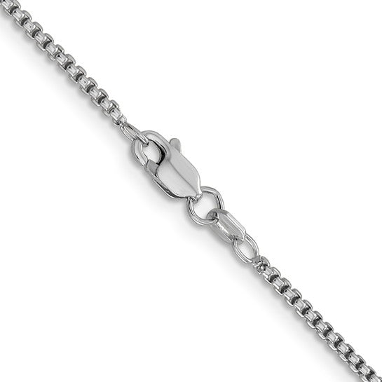 Gold (14K) Semi-Solid Round Box Chain