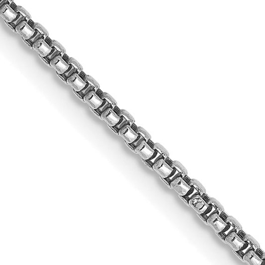 Gold (14K) Semi-Solid Round Box Chain
