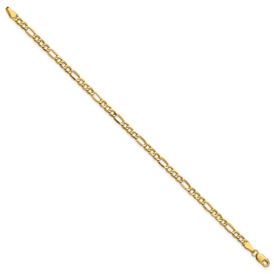 GOLD(10K & 14K) Semi-Gold Figaro Chain