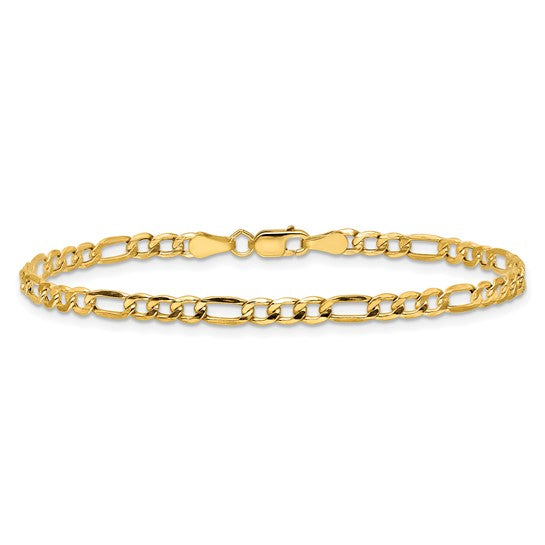 GOLD(10K & 14K) Semi-Gold Figaro Chain